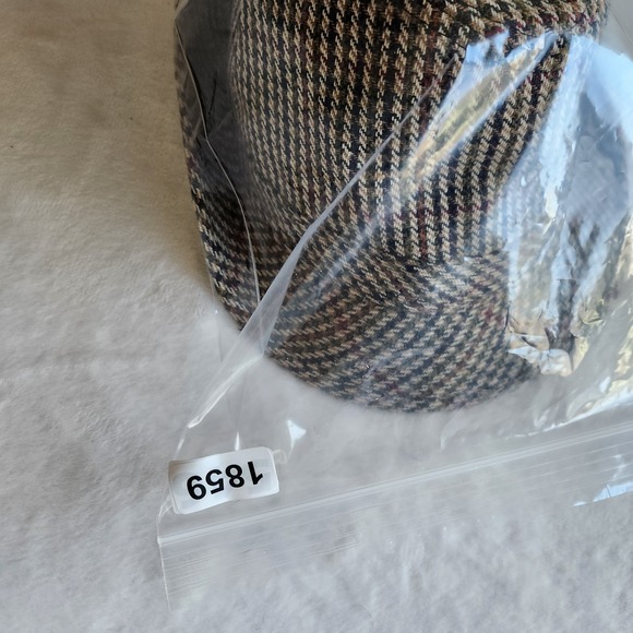 Countryside Classics Trilby Fedora Hat Tweed Houndstooth Wool Blend Mens M UK - Picture 14 of 14